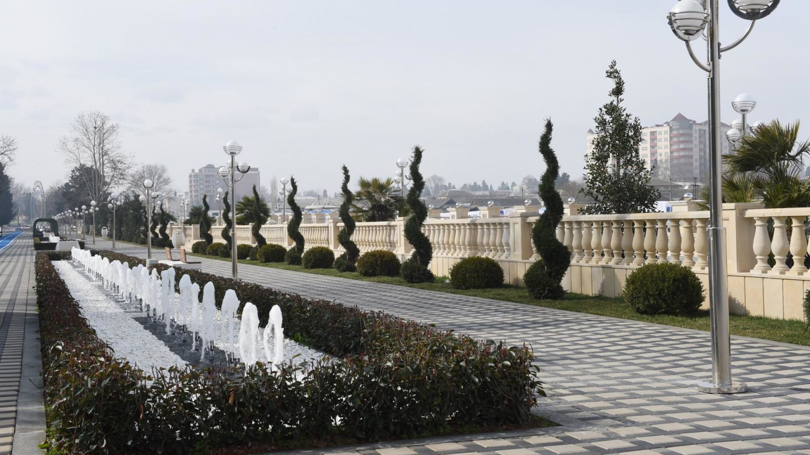 Парково-бульварный комплекс Гянджачай| Azerbaijan.Travel