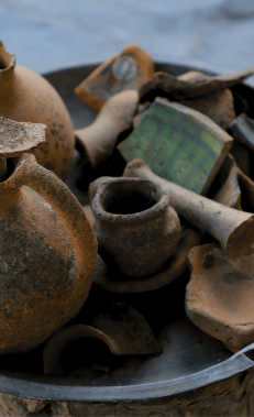 A small museum, rich in history