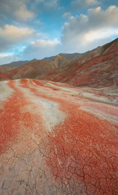 Hiking in the Candy Cane mountains