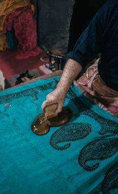 Lineage of silk  heritage in Sheki