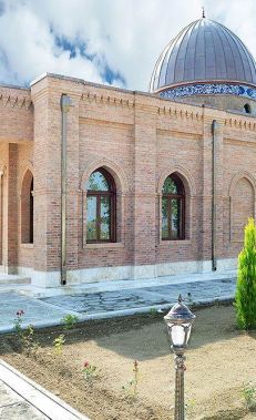 sacred mausoleum Nehram Imamzadeh
