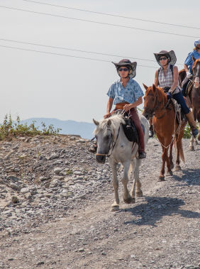 Experience the mountains of Sheki on horseback