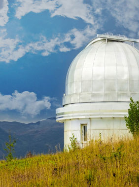 Наблюдение за звездами в обсерватории Шамахи