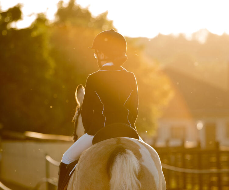 Horse riding in Baku Azerbaijan.Travel