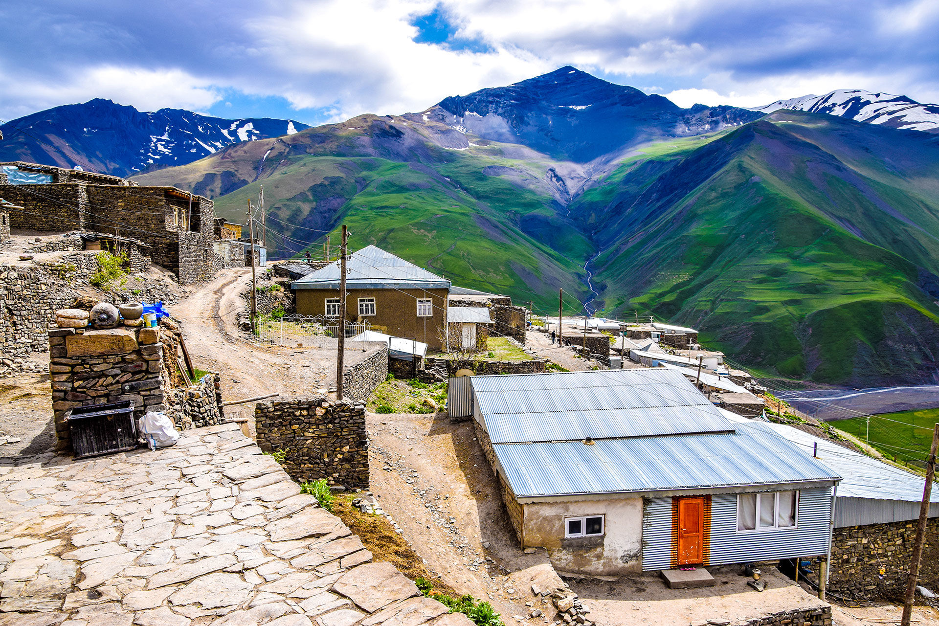 Khinalig Witness Life In The Remote Mountain Village Azerbaijan Travel