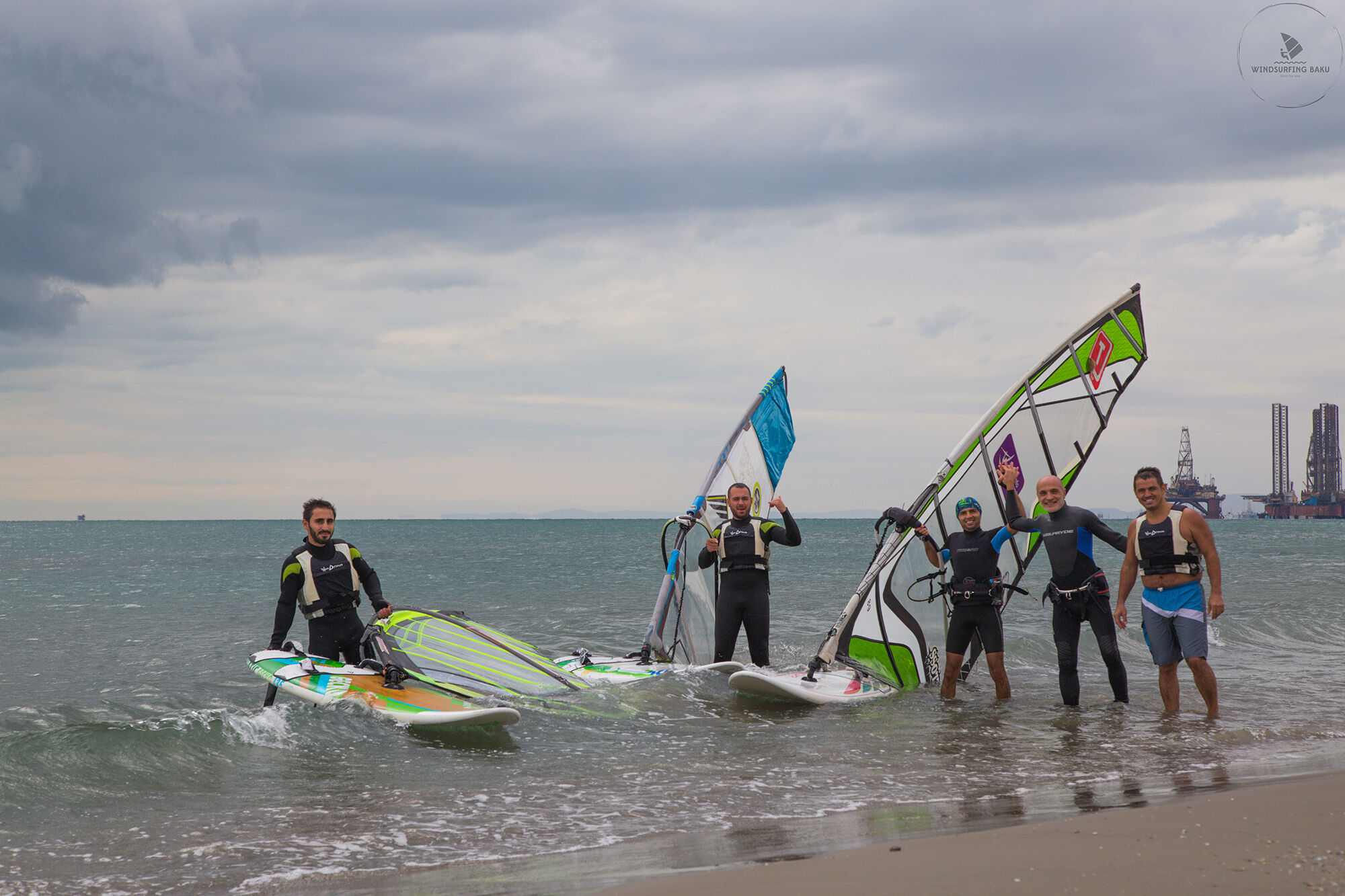 Windsurfing In Azerbaijan Azerbaijan Travel